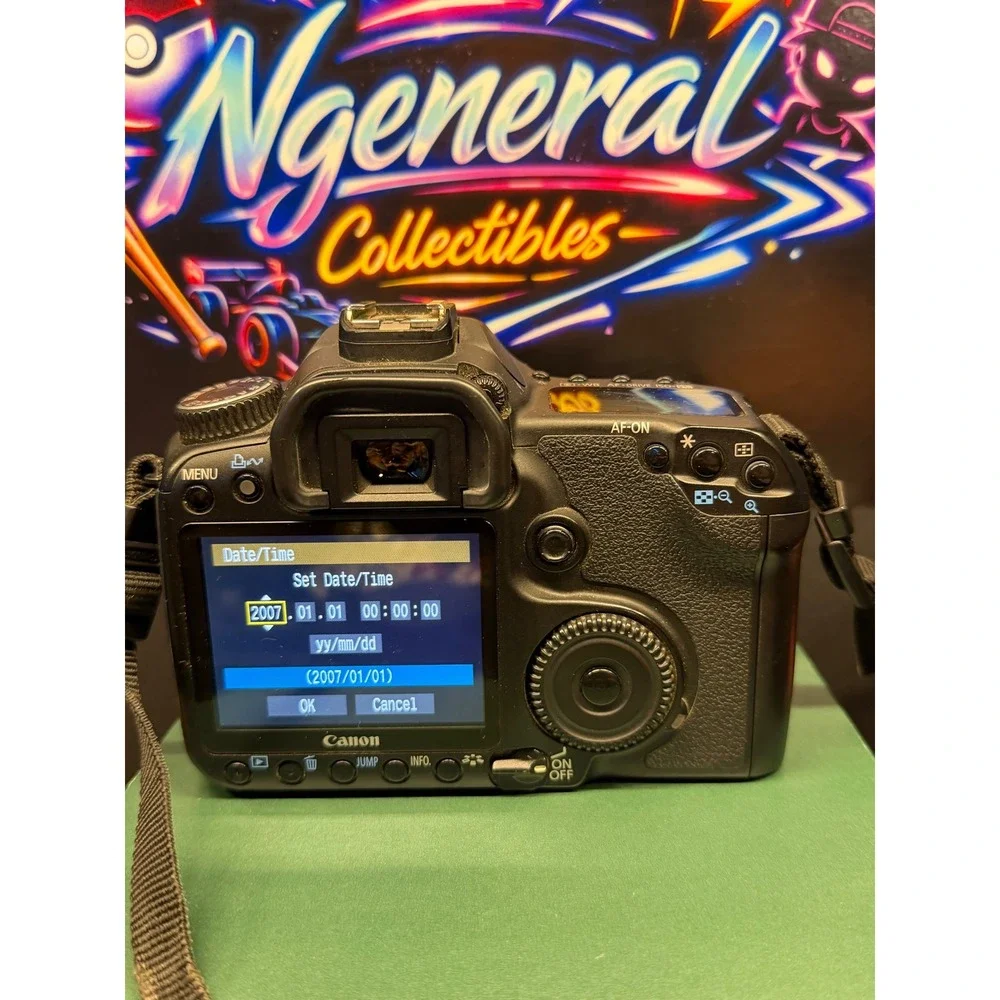 Canon EOS 40D Digital SLR Camera Body Black 10.1MP 1 Battery Included Tested